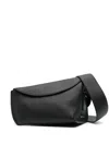 Alexander Mcqueen T-bar Sling Pebbled-leather Shoulder Bag