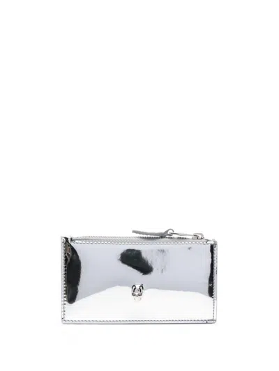 ALEXANDER MCQUEEN WOMEN'S SMALL SKULL CARD HOLDER