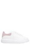 Alexander Mcqueen Oversized Leather Sneakers With Chunky Sole And Logo Detail In White