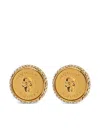 Alexander Mcqueen Women's Sovereign Skull Earrings In Silver
