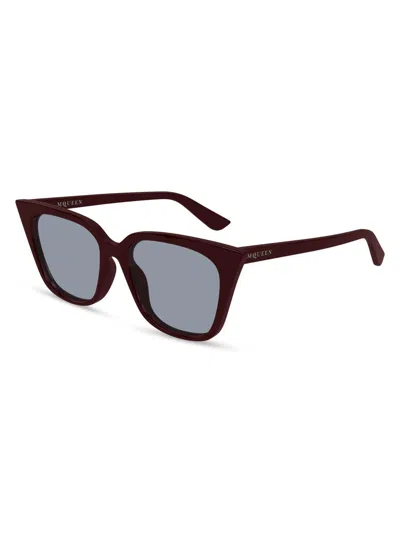 Alexander Mcqueen Women's Spike 53mm Cat-eye Sunglasses In Pink