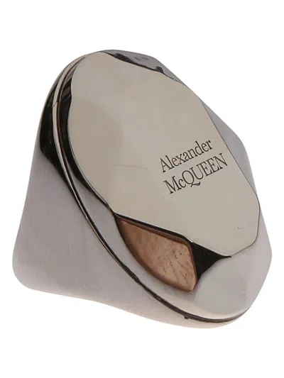 ALEXANDER MCQUEEN WOMEN'S STONE RING