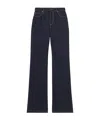 Alexander Mcqueen Flared Jeans In Blue