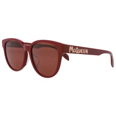 Alexander Mcqueen Women's Sunglasses In Brown