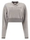 Alexander Mcqueen Women's Sweatshirts In Grey