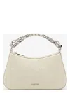 Alexander Mcqueen Women's T-bar Mini Pouch In Creamsilve