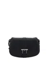 Alexander Mcqueen Alexander Mc Queen Satchel Black Leather Shoulder Bag In Black