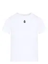 Alexander Mcqueen Monogram Crewneck T-shirt In White