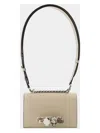 Alexander Mcqueen Women's The Biker Mini Jewelled Satchel In Brown