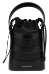 Alexander Mcqueen The Rise Mini Bucket Bag In Black