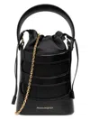 Alexander Mcqueen The Rise Mini Crossbody In Black