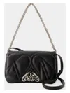 Alexander Mcqueen Women's The Seal Small Bag In Black