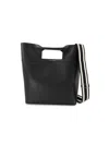 Alexander Mcqueen The Square Bow Bag In Black