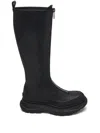 Alexander Mcqueen Women Tread Slick Boot In Black