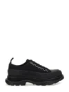 Alexander Mcqueen Tread Slick Logo Sneaker In Black
