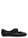 Alexander Mcqueen Women's Twist Detailing Ballet Flats In Black