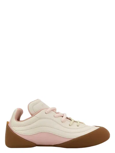 ALEXANDER MCQUEEN WOMEN'S TWO-TONE LEATHER FLEXION SNEAKERS | SIZE IT 39 | 808181WIAC6 COLOR 9050