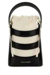 Alexander Mcqueen The Rise Nappa Leather Bucket Bag In Multicolor