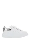 Alexander Mcqueen Women White Sneakers With Logo Patch On The Tongue And Embossed Logo On The Heel I In White