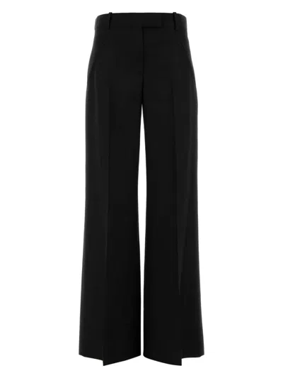 ALEXANDER MCQUEEN WOMEN'S WOOL BLEND WIDE-LEG PANT