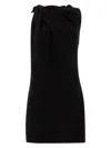 Alexander Mcqueen Women's Wool Dress In Black