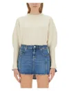 Alexander Mcqueen Alexander Mc Queen Wool Jersey. In Ivory