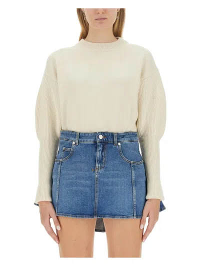 ALEXANDER MCQUEEN WOMEN'S WOOL JERSEY