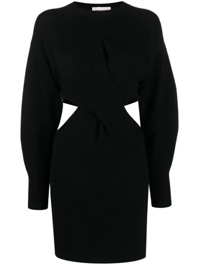 ALEXANDER MCQUEEN WOMEN'S WOOL MINI DRESS