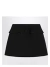 Alexander Mcqueen Mini Skirt With Structured Silhouette