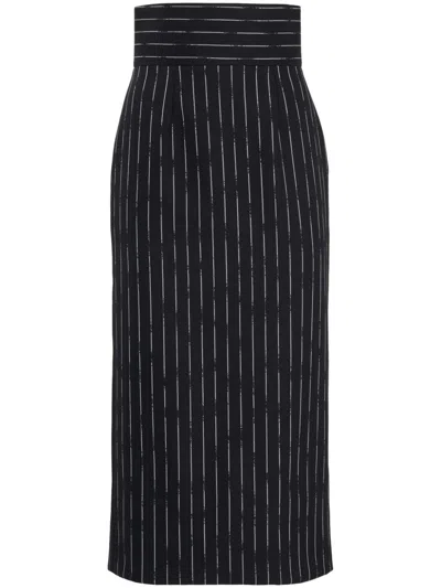 ALEXANDER MCQUEEN ALEXANDER MCQUEEN WOMEN WOOL SKIRT