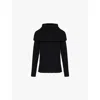 Alexander Mcqueen Chunky Ribbed Knit Sweater In Black