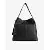 Alexander Mcqueen Mcqueen T-bar Sling Hobo Bag In Black/silver