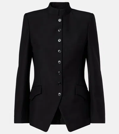 Alexander Mcqueen Wool And Mohair Blazer