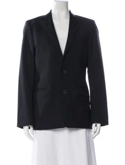 Pre-owned Alexander Mcqueen Wool Blazer In Black