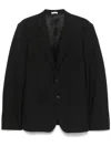 Alexander Mcqueen Wool Blazer In Black