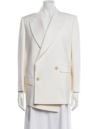 Pre-owned Alexander Mcqueen Wool Blazer In Neutral