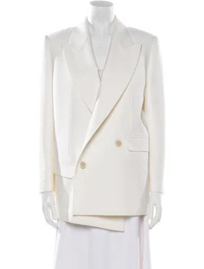 Pre-owned Alexander Mcqueen Wool Blazer In Neutral