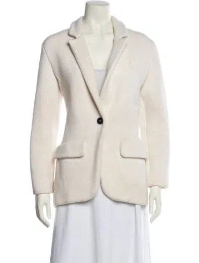 Pre-owned Alexander Mcqueen Wool Blazer In Neutral
