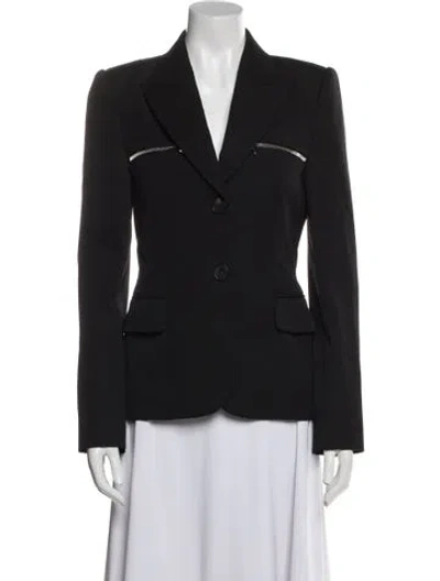 Pre-owned Alexander Mcqueen Wool Blazer W/ Tags In Black