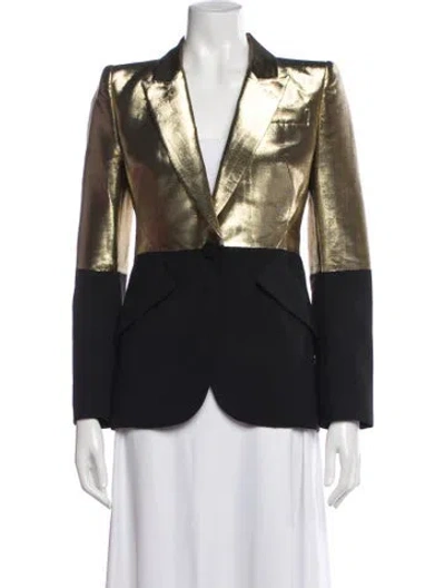 Pre-owned Alexander Mcqueen Wool Blazer W/ Tags In Black