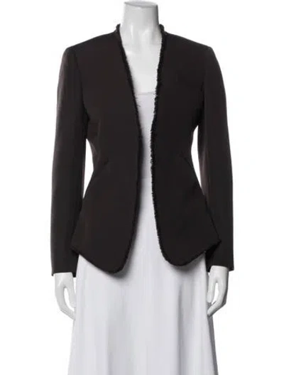 Pre-owned Alexander Mcqueen Wool Blazer W/ Tags In Brown