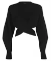 ALEXANDER MCQUEEN WOOL-BLEND CREW-NECK SWEATER