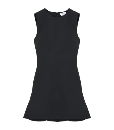 ALEXANDER MCQUEEN WOOL-BLEND MINI DRESS