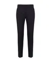 Alexander Mcqueen Alexander Mc Queen Organic Cotton Trousers In Black