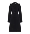 Alexander Mcqueen Wool-blend Structured Coat In Multi