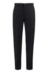 ALEXANDER MCQUEEN ALEXANDER MCQUEEN WOOL BLEND TAILORED TROUSERS