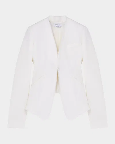 Alexander Mcqueen Wool Canvas Single-breasted Blazer