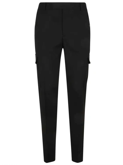 Alexander Mcqueen Trousers Blacks And Greys