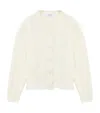 Alexander Mcqueen Wool-cashmere Cobweb-lace Cardigan
