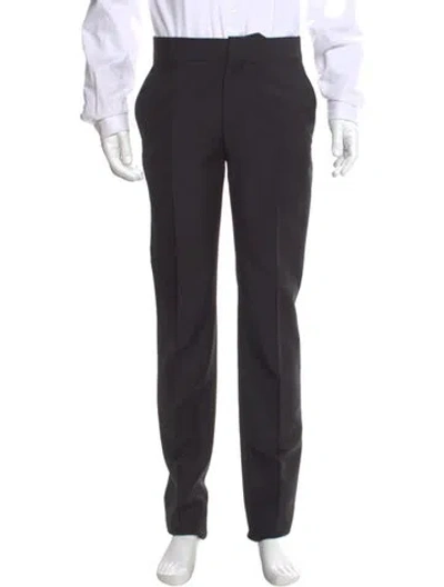 Pre-owned Alexander Mcqueen Wool Chinos W/ Tags In Gray